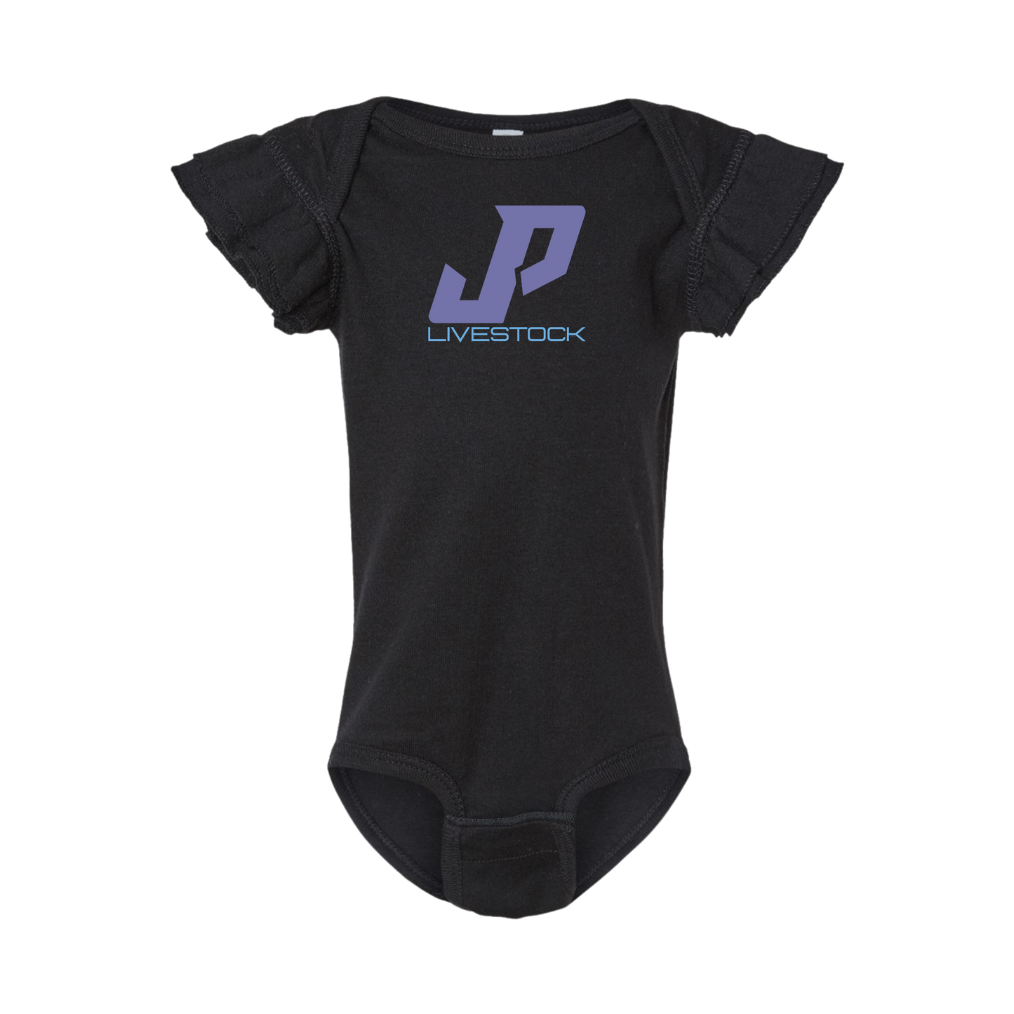 JP LIVESTOCK INFANT Flutter Sleeve Bodysuit