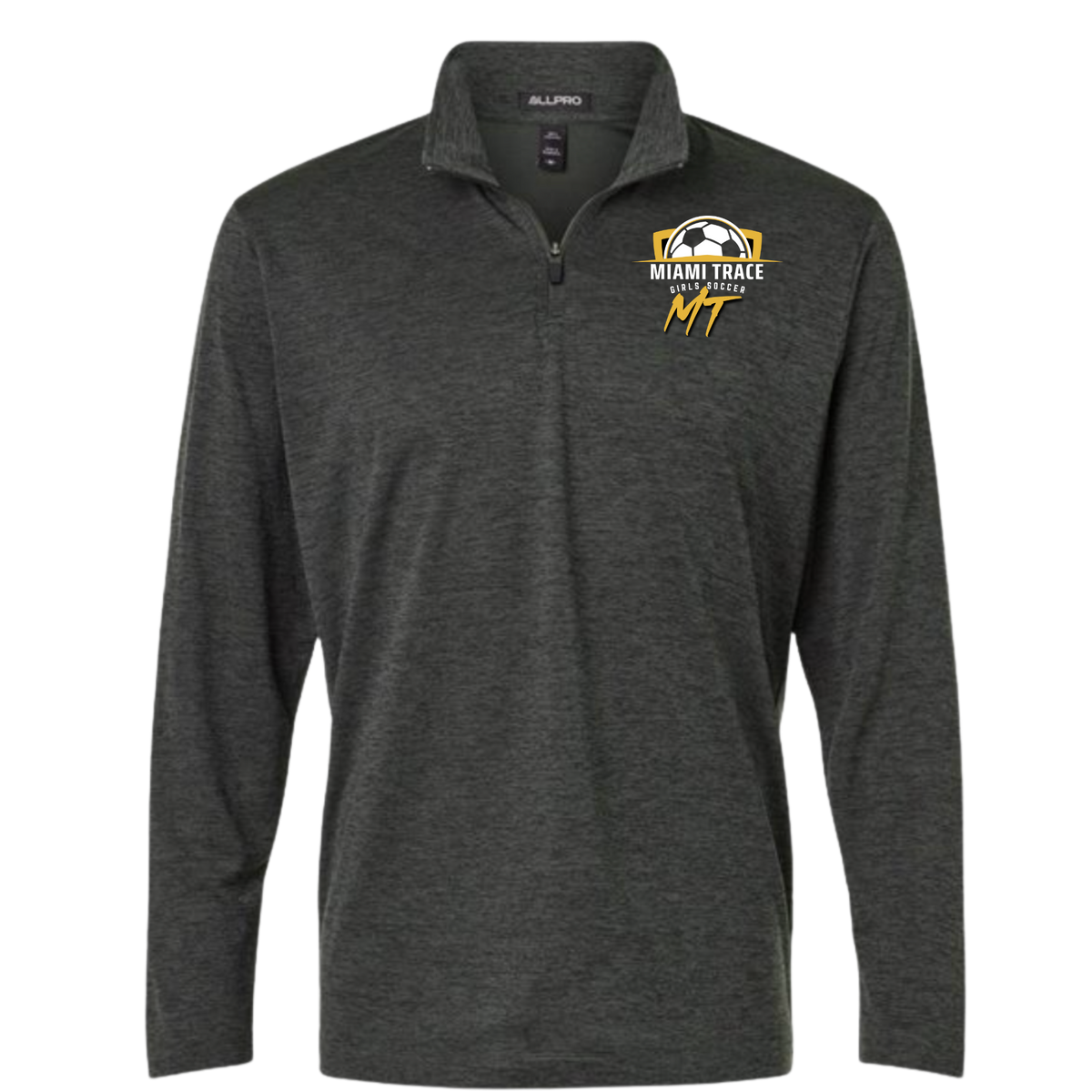 MIAMI TRACE GIRLS SOCCER Performance Quarter Zip