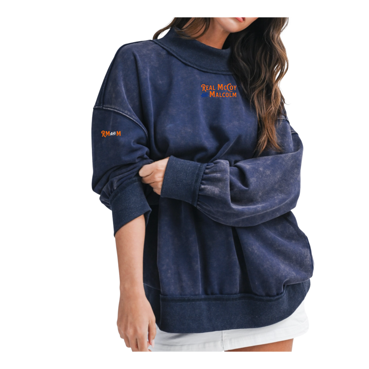 RMM LADIES Oversized Mockneck