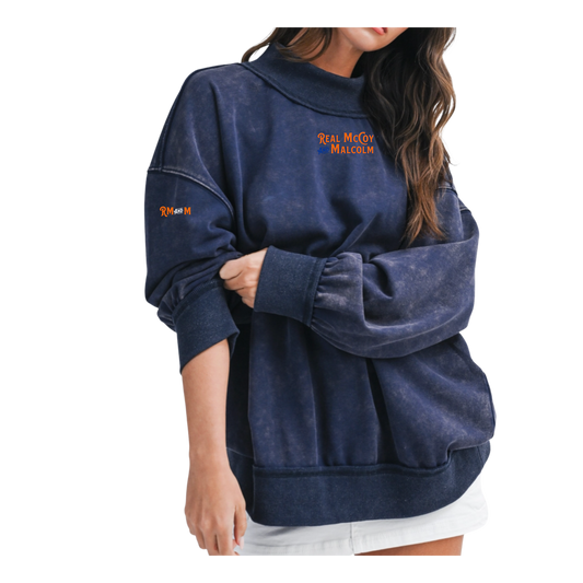 RMM LADIES Oversized Mockneck