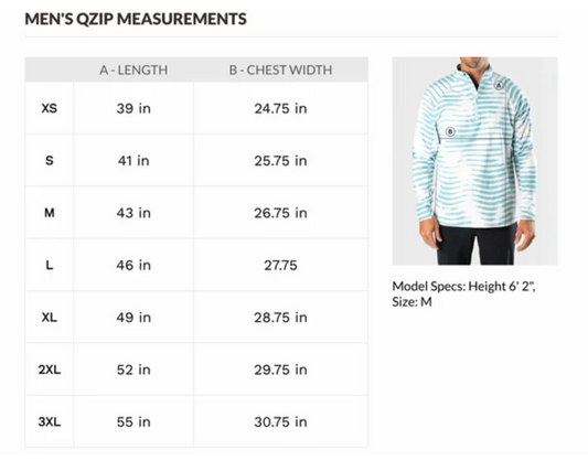 Men's Sunday Swagger Speck Quarter Zip