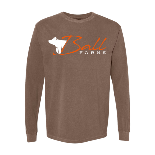 BALL FARMS Comfort Colors Long Sleeve T-Shirt