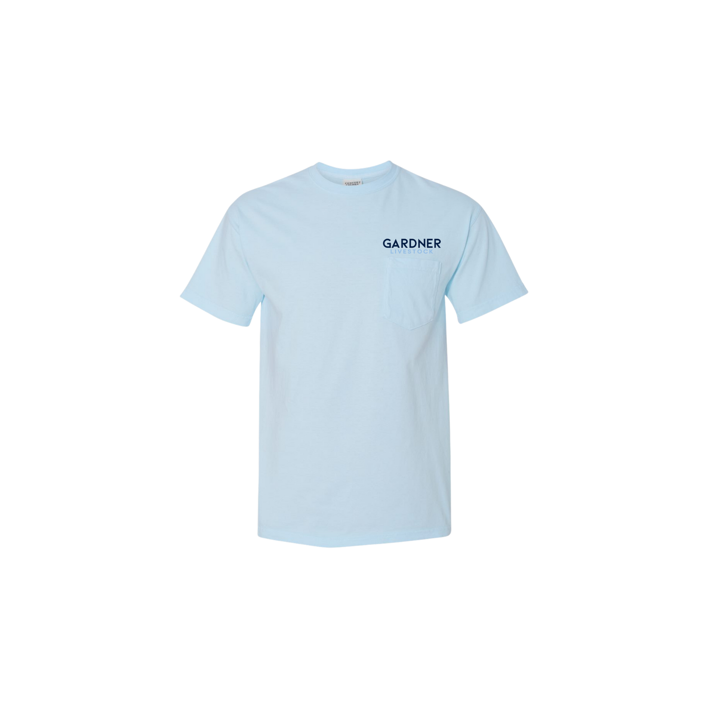 GARDNER LIVESTOCK Comfort Colors Pocket T-Shirt