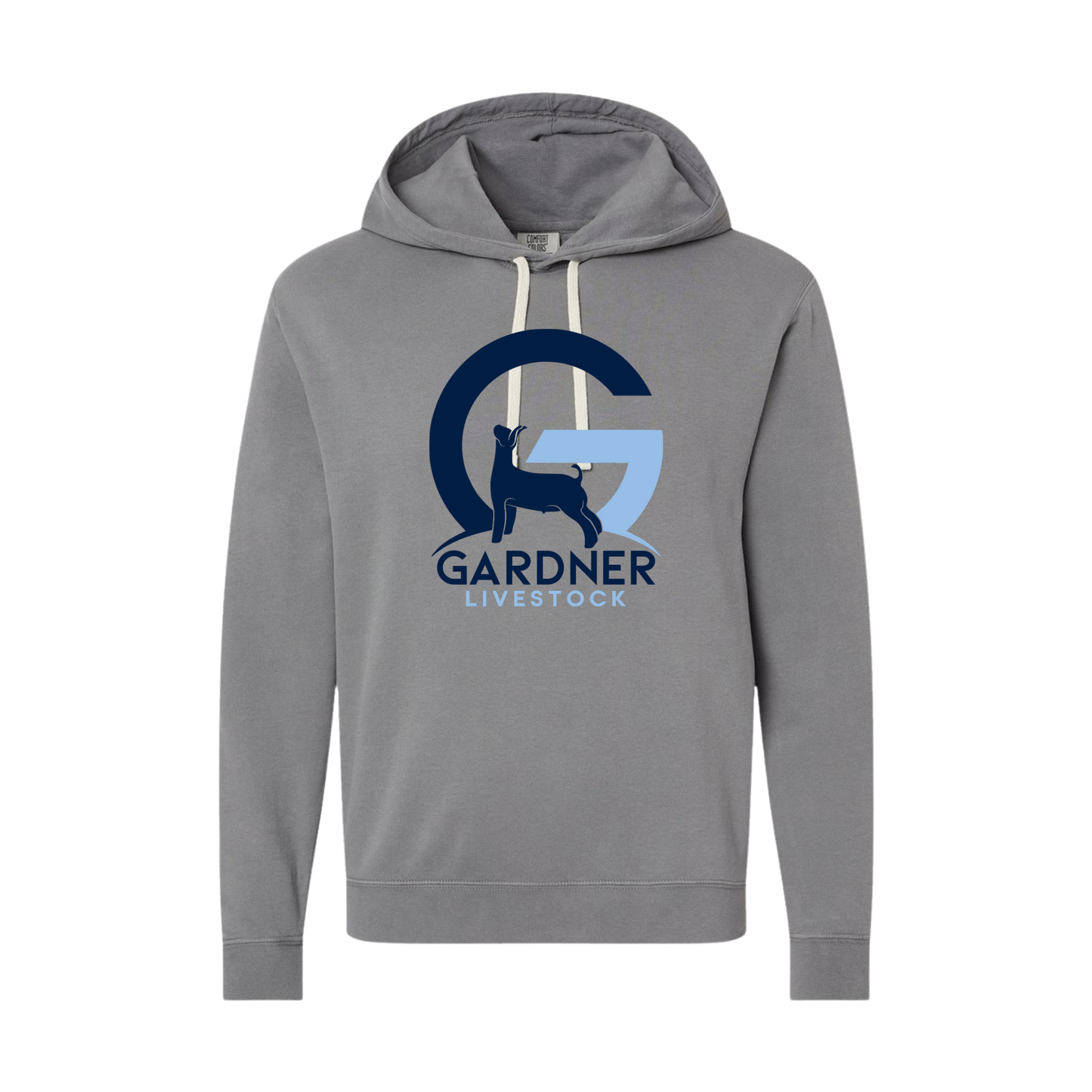 GARDNER LIVESTOCK Comfort Colors Lightweight Hoodie