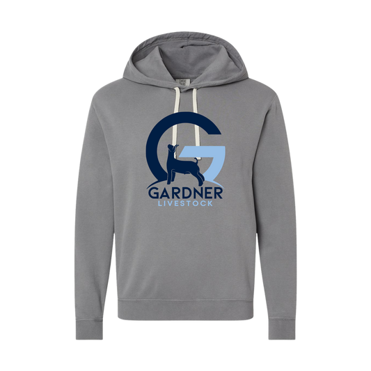GARDNER LIVESTOCK Comfort Colors Lightweight Hoodie