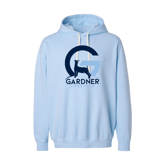GARDNER LIVESTOCK Comfort Colors Lightweight Hoodie