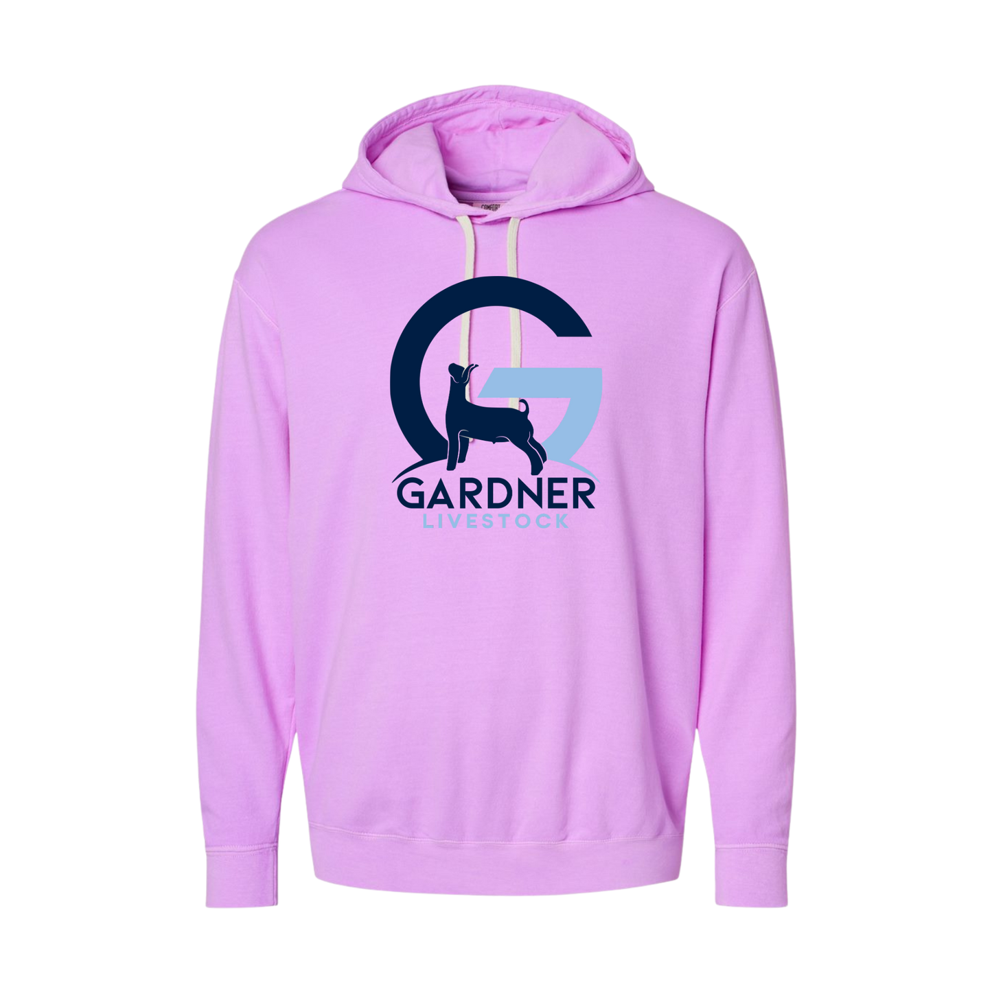 GARDNER LIVESTOCK Comfort Colors Lightweight Hoodie