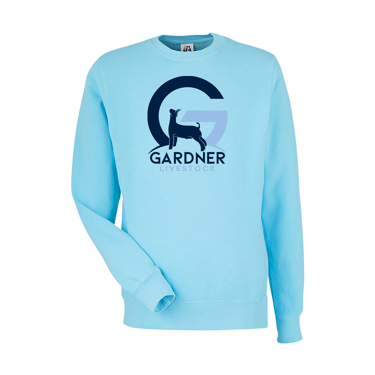 GARDNER LIVESTOCK Pigment Dyed Crewneck Sweatshirt