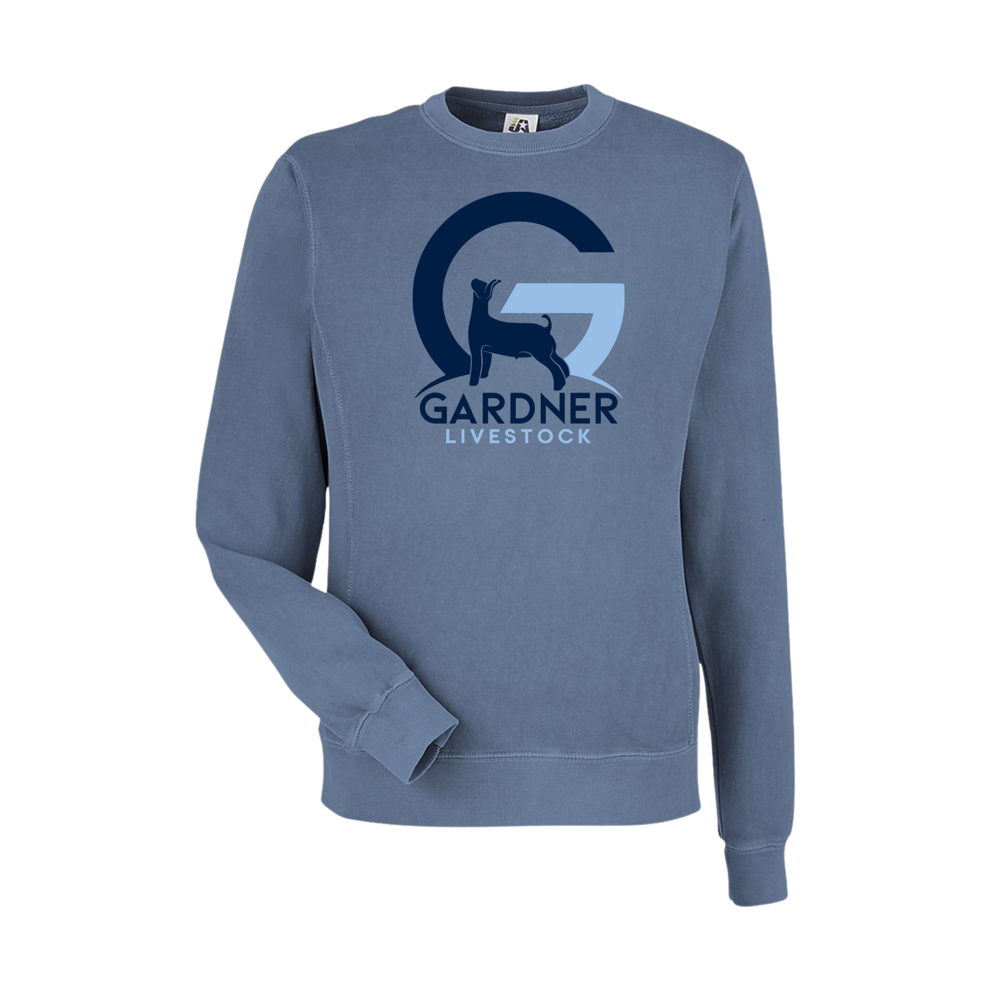 GARDNER LIVESTOCK Pigment Dyed Crewneck Sweatshirt