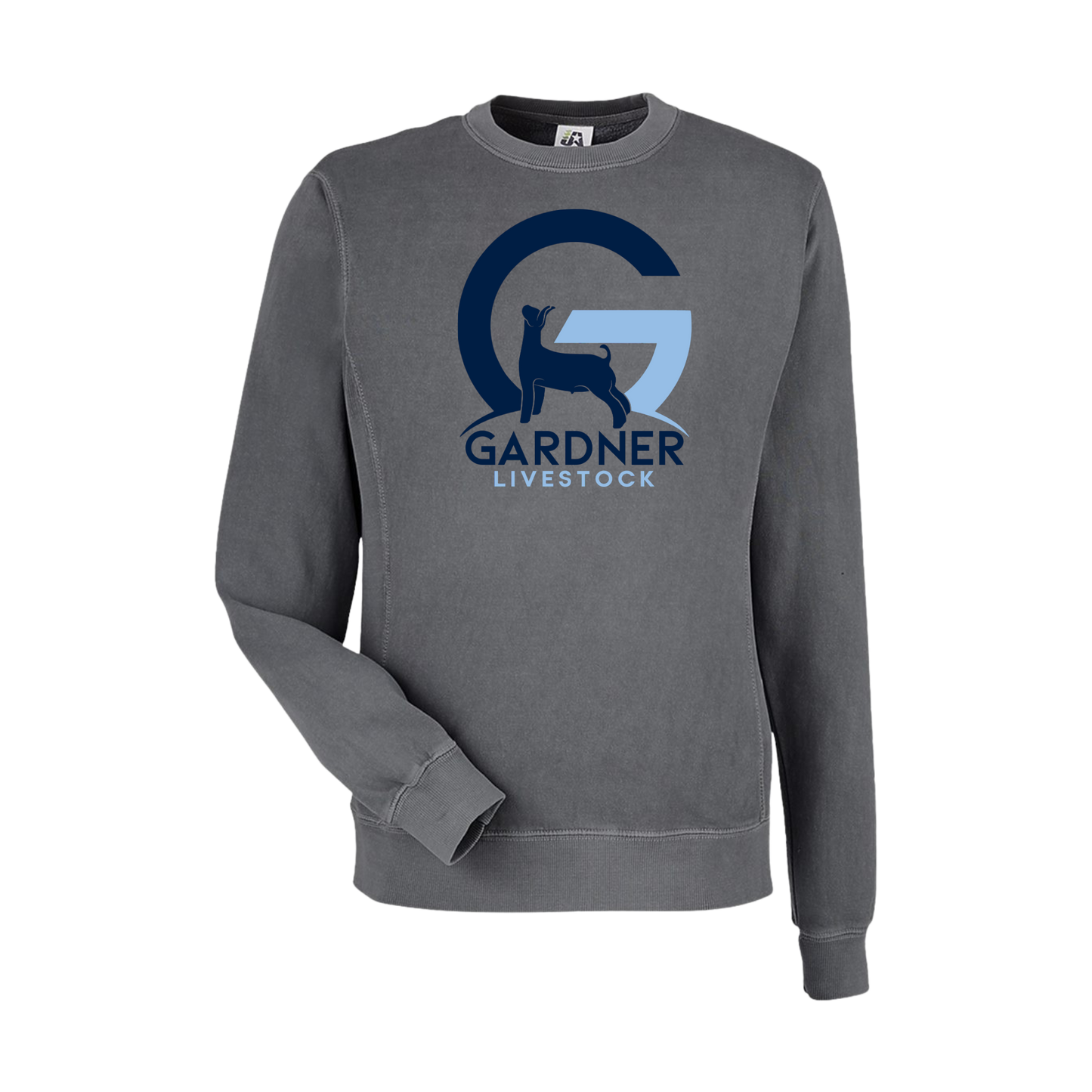 GARDNER LIVESTOCK Pigment Dyed Crewneck Sweatshirt