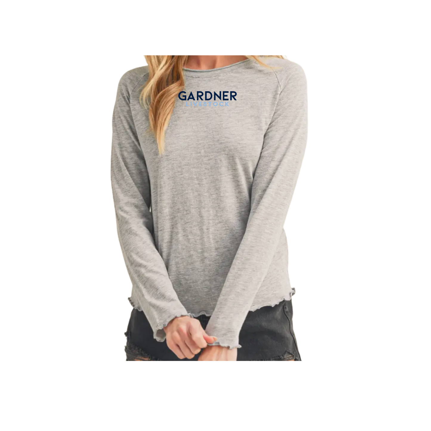 GARDNER LIVESTOCK LADIES Baby Long Sleeve