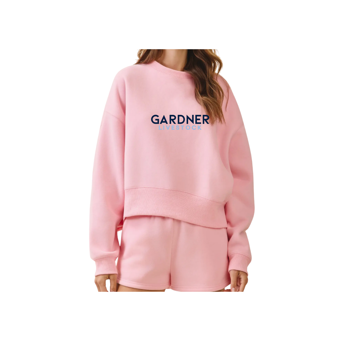 GARDNER LIVESTOCK LADIES Dropped Shoulder Sweatshirt