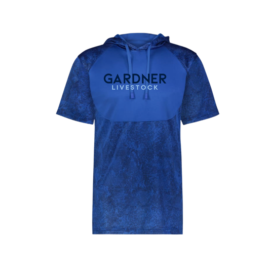 GARDNER LIVESTOCK Short Sleeve Hooded Tee