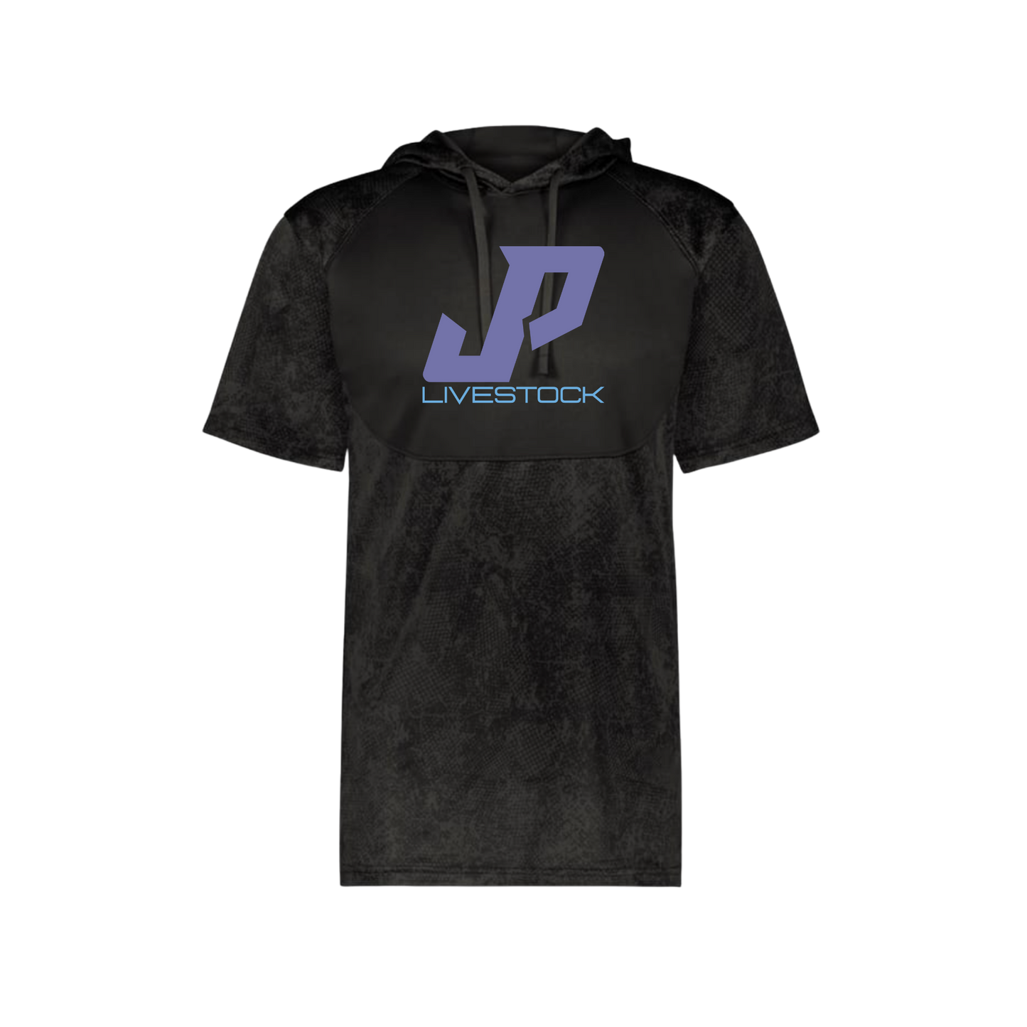 JP LIVESTOCK Short Sleeve Hooded Tee